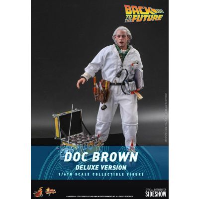 Retour vers le futur figurine Movie Masterpiece 1/6 Doc Brown (Deluxe Version)  30 cm
