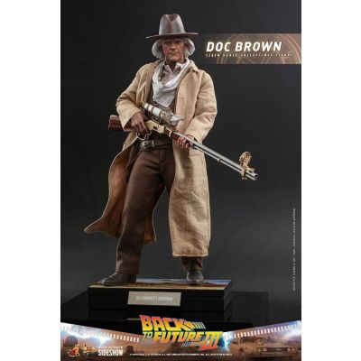 Retour vers le futur III figurine Movie Masterpiece 1/6 Doc Brown 32 cm