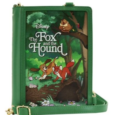 DISNEY Livre classique Rox et Roucky convertible en sac bandouliere