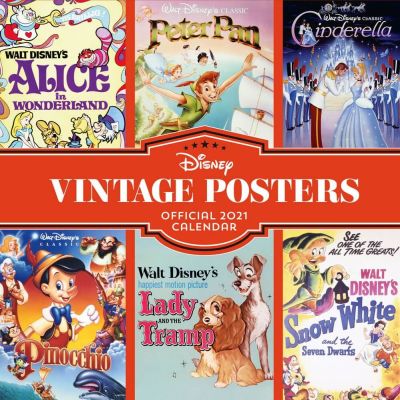 Disney Vintage Posters calendrier 2021 *ANGLAIS*