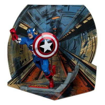 Marvel Collection statuette PVC 1/10 Captain America (Captain America 100) 12 cm