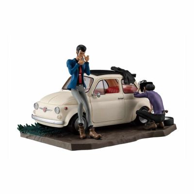 Lupin III statuette PVC Lupin the Gallery Punk at Dawn 9 cm